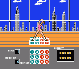 Dance Aerobics gameplay screenshot